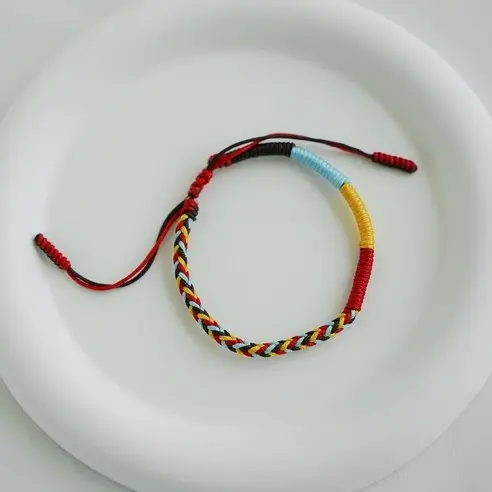 สร้อยข้อมือโอบังแซก 5 สีมงคล